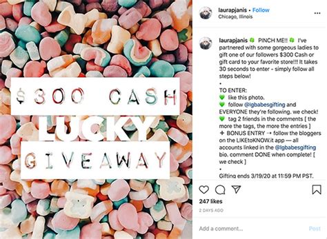 raffle winner caption|Instagram Giveaway Examples (Captions, Tips & More).